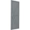 Ekena Millwork Americraft 5-Board Wood 2 Equal Panel Frmd Board-n-Batten Shutters w/Dbl Z-Bar, ARW102BF518X77CHH, PR ARW102BF518X77CHH - alternate 6